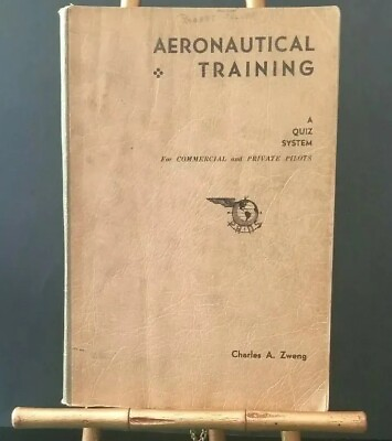 #ad Aeronautical Training Commercial amp; Private Pilots A Quiz System 1945 Vintage $26.20