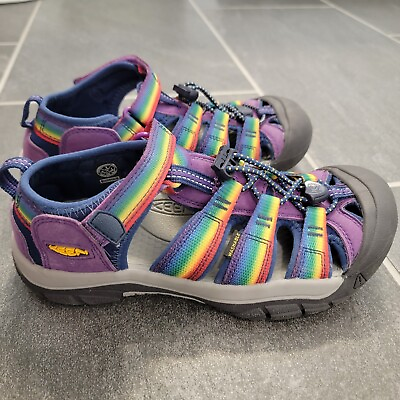#ad Keen Newport H2 Kids Rainbow Sandals Water Shoes Slippers Size 4 $23.95