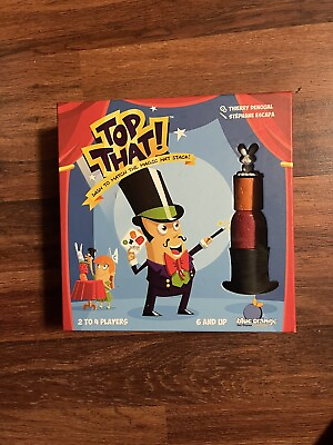 #ad Top That Board Game NEW Blue Orange Games Dash to Match the Magic Hat Stack $14.95
