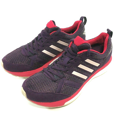 #ad Adidas Adizero Tempo Boost Running Shoe Sneaker Womens US 6.5 BA8239 Dark Purple $20.99