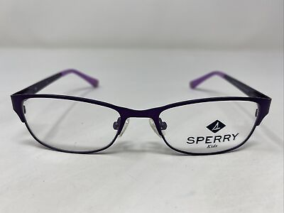 #ad Sperry Kids STAR BOARD C02 47 16 120 Purple Metal Full Rim Eyeglasses Frame SG42 $50.00