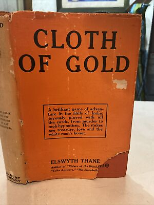 #ad 1929 Cloth of Gold by Elswyth Thane $48.75