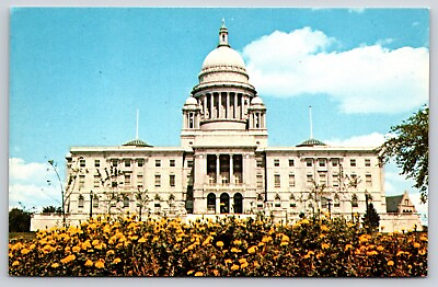 #ad #ad Postcard Rhode Island State House Building $4.35