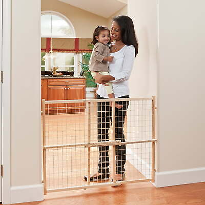 #ad #ad Evenflo Position amp; Lock Tall amp; Wide Adjustable Baby Gate 31quot; 50quot; Natural，NEW $26.98