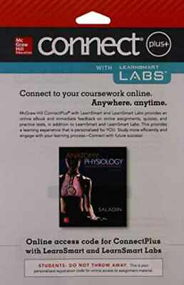 #ad Connect and LearnSmart Labs Printed Access Code by Saladin Kenneth New a $76.73