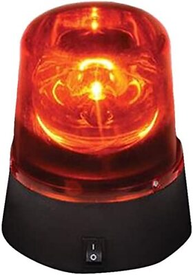 #ad Rhode Island Novelty SS RIN ELPOLR4 4.25quot; RED Police Beacon Light $21.65