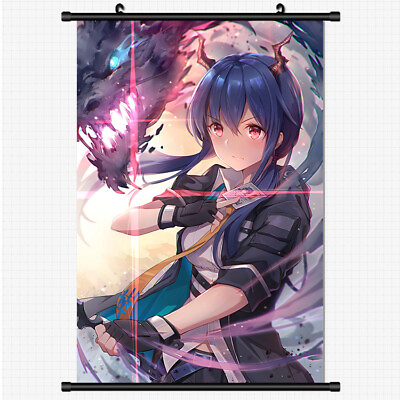 #ad Hot Anime Arknights Cosplay Scroll Decor Wall Mural HD Print Art Poster Gift #5 $22.99