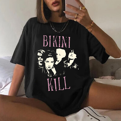 #ad 90s Bikini Kill Band Gift For Fans Unisex All Size T Shirt AN389 $21.59