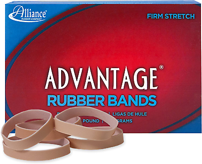 #ad Alliance Rubber 26745 Advantage Rubber Bands Size #74 1 Lb Box Contains Approx. $13.19