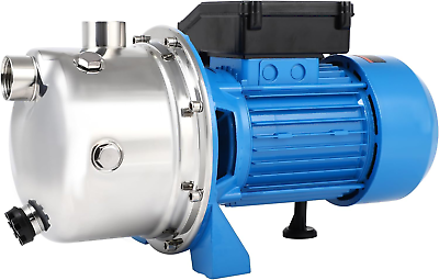 #ad 1.6HP Shallow Well Jet Pump Garden Pump with 2 Dust Cover1162GPH 110 120V for $184.71