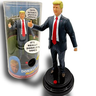 #ad Trump Political Talking Figure Says 17 Lines Own Voice Gifts Funny 2024 Donald $24.33