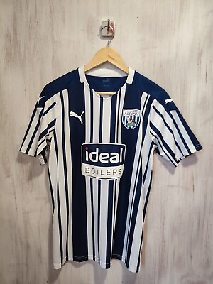 #ad West Bromwich Albion 2020 2021 home Size M Puma football shirt jersey soccer kit $49.95