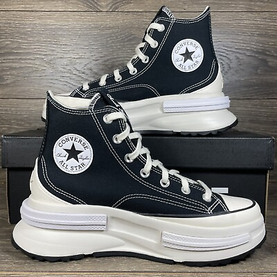 #ad Converse Men#x27;s Run Star Legacy CX High Black White Canvas Sneakers Shoes Boots $69.95