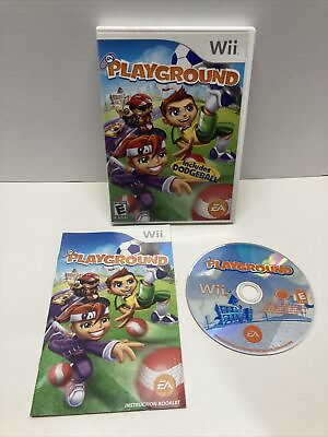 #ad Nintendo Wii EA Playground Game Complete w Manual Free Ship Pre Owned $7.59