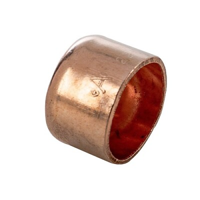 #ad 22mm 28mm 35mm 42mm 54mm End Feed Copper Fitting Stop End Cap GBP 43.37