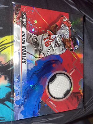 #ad 2019 Topps Fire Victor Robles Fire Relics #FR VR Player Worn Nationals $2.00