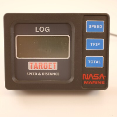 #ad NASA MARINE Target LOG amp; SPEED instrument Display PERFECT $141.55