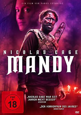 #ad Mandy DVD Nicolas Cage Andrea Riseborough Linus Roache Ned Dennehy UK IMPORT $20.60