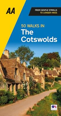 #ad 50 Walks in Cotswolds by Publishing AA Paperback softback Book The Fast Free $16.07