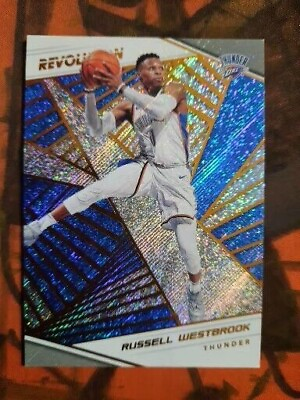 #ad RUSSELL WESTBROOK 2018 19 Panini REVOLUTION Basketball Card No.63 $22.00
