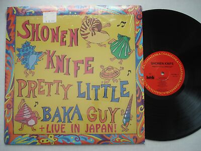 #ad SHONEN KNIFE Pretty Little Baka Guy Live NM ROCKVILLE GASATANKA 1990 Punk LP $39.95