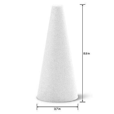 #ad Styrofoam Cone 9quot;X4quot; $10.69