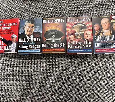 #ad Bill O#x27;Reilly Killing Books England Reagan Rising Sun Trump Lot Of 5 Books $19.97