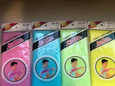 #ad SALUX 1 x JAPANESE BEAUTY SKIN CLOTH BATH BODY TOWEL EXFOLIATING WASH CLOTH $6.95
