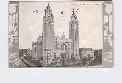 #ad PPC Postcard WA Washington Seattle Saint James Cathedral Pacific Northwest Photo $8.00