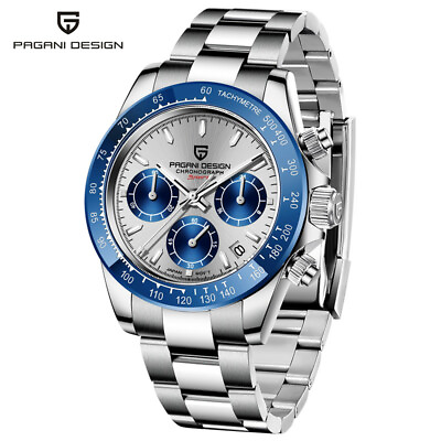 #ad PAGANI DESIGN Men#x27;s Wristwatch Luxury Chronograph Sports Watch Quartz Top Watch $81.13