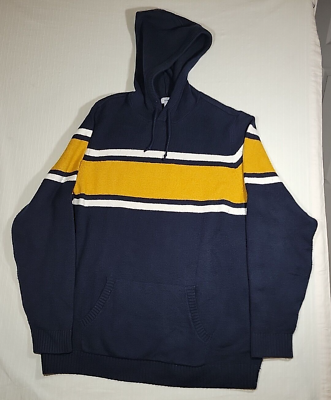 #ad Old Navy Mens Navy Stripe Sweater Sz XXXL Tall $24.95