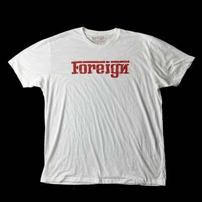 #ad Authentic Foreign NoLa T Shirt 2XL Size White 100% Cotton Original Shirt $12.00