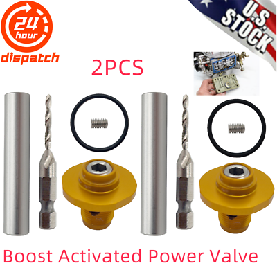 #ad 2×Boost Activated Power Valve Kit For Holley Based Carburetor BAPV BRPV 4150 $69.99