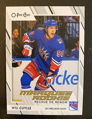 #ad 2023 24 O Pee Chee Marquee Rookie #558 Will Cuylle RC $1.99