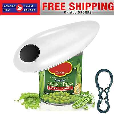 #ad #ad Electric Commercial Can Opener Automatic Smooth Edge Stainless Steel Hands Free $11.27