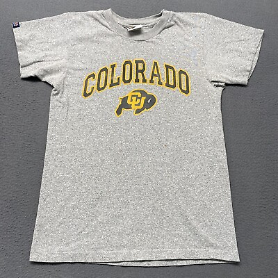 #ad Vintage Colorado Buffaloes Shirt Mens Small Gray Logo University NCAA 90s $19.99