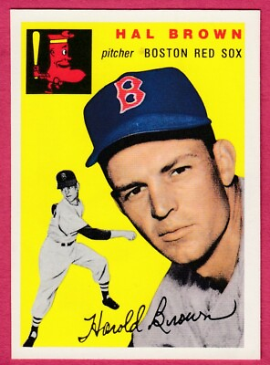 #ad 1954 Topps Archives #172 Hal Brown Boston Red Sox $5.00