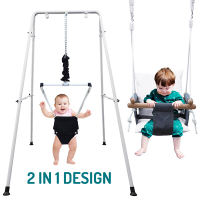#ad Baby Jumper with StandSwingBaby BouncerBaby Exerciser for Active Baby Jumping $92.90