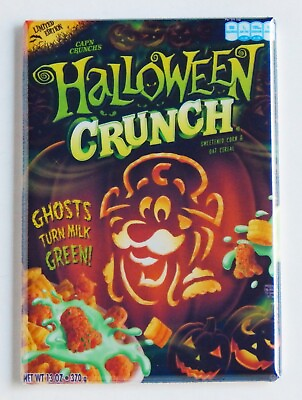 #ad Halloween Cap#x27;n Crunch Pumpkin FRIDGE MAGNET cereal box $5.99