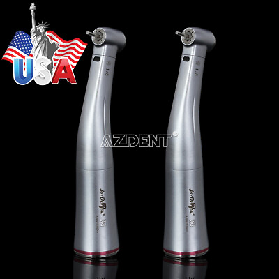 #ad Dental 1:5 Increasing Contra Angle Optic LED Handpiece Fit Electric Motor $79.11