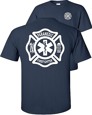 #ad Firefighter Paramedic T Shirt fire paramedic S 5X $23.75