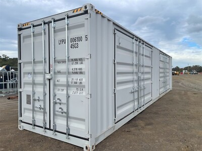 #ad 40ft High Cube 2 Side Door Storage Shipping Container Oversea Conex 9.5#x27; High $11500.00