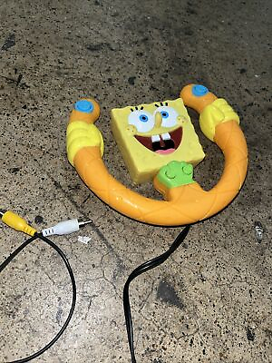 #ad SpongeBob Squarepants Plug N Play Jakks Pacific TV Game Racing 2000 TESTED Works $26.99