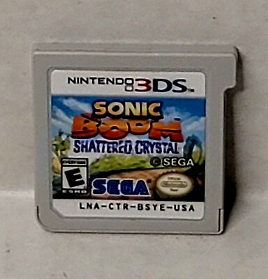 #ad Sonic Boom: Shattered Crystal Nintendo 3DS 2014 Game Cartridge Only Tested $14.99