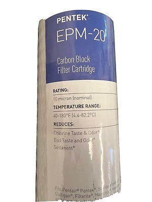 #ad Pentair Pentek EPM 20 Carbon Block Filter Cartridge 240 Filters Available $90.00