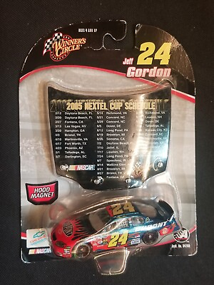 #ad Winners Circle Jeff Gordon Diecast Car 2005 Nextel Cup Hood Magnet NASCAR #24 $6.31
