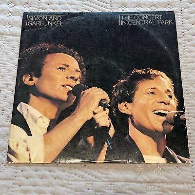 #ad Simon amp; Garfunkel The Concert In Central Park Vinyl 2LP 1982 Warner 2BSK 3654 $17.99
