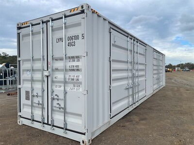 #ad 40ft High Cube Shipping Storage Container Conex w 2 Side Doors Free Shipping $6000.00