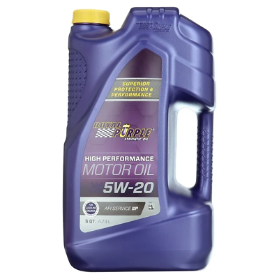 #ad Royal Purple High Performance Motor Oil 5W 20 Premium Synthetic Motor Oil 5 qt $30.83