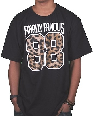 #ad #ad Finally Famous Mens Black 88 Big Sean Detroit City T Shirt $13.46